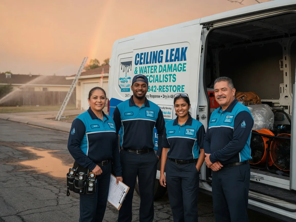Ceiling Leak Cleanup company in Dorrance, KS